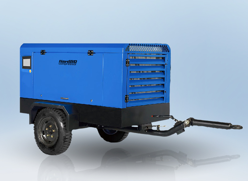 <b>煤礦專用柴油移動螺桿空壓機</b>